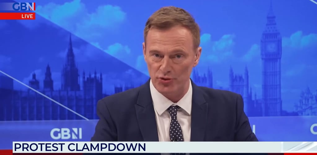 GB News gives dozens of appearances to UK’s main climate denial group
