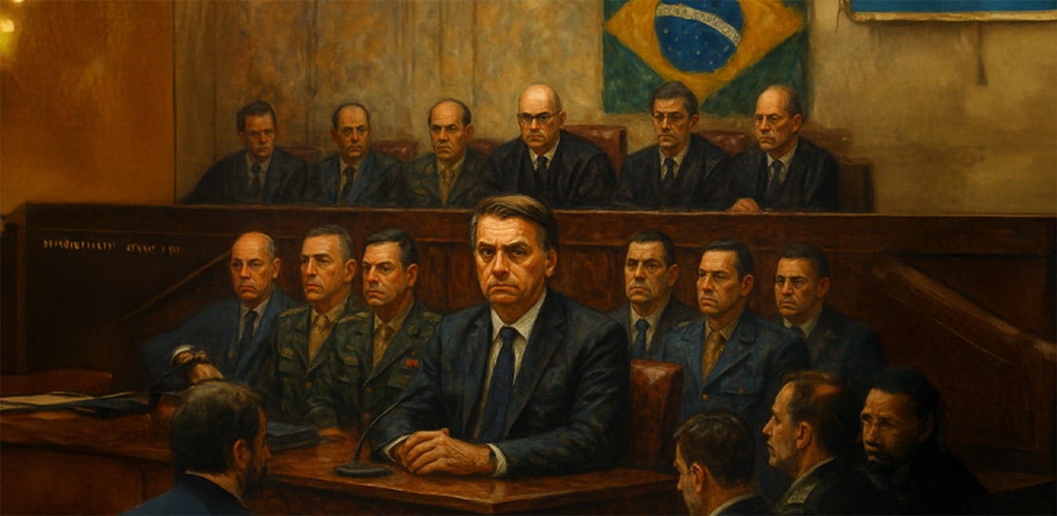 Brazil confronts ex‑president Bolsonaro in historic coup‑plot trial