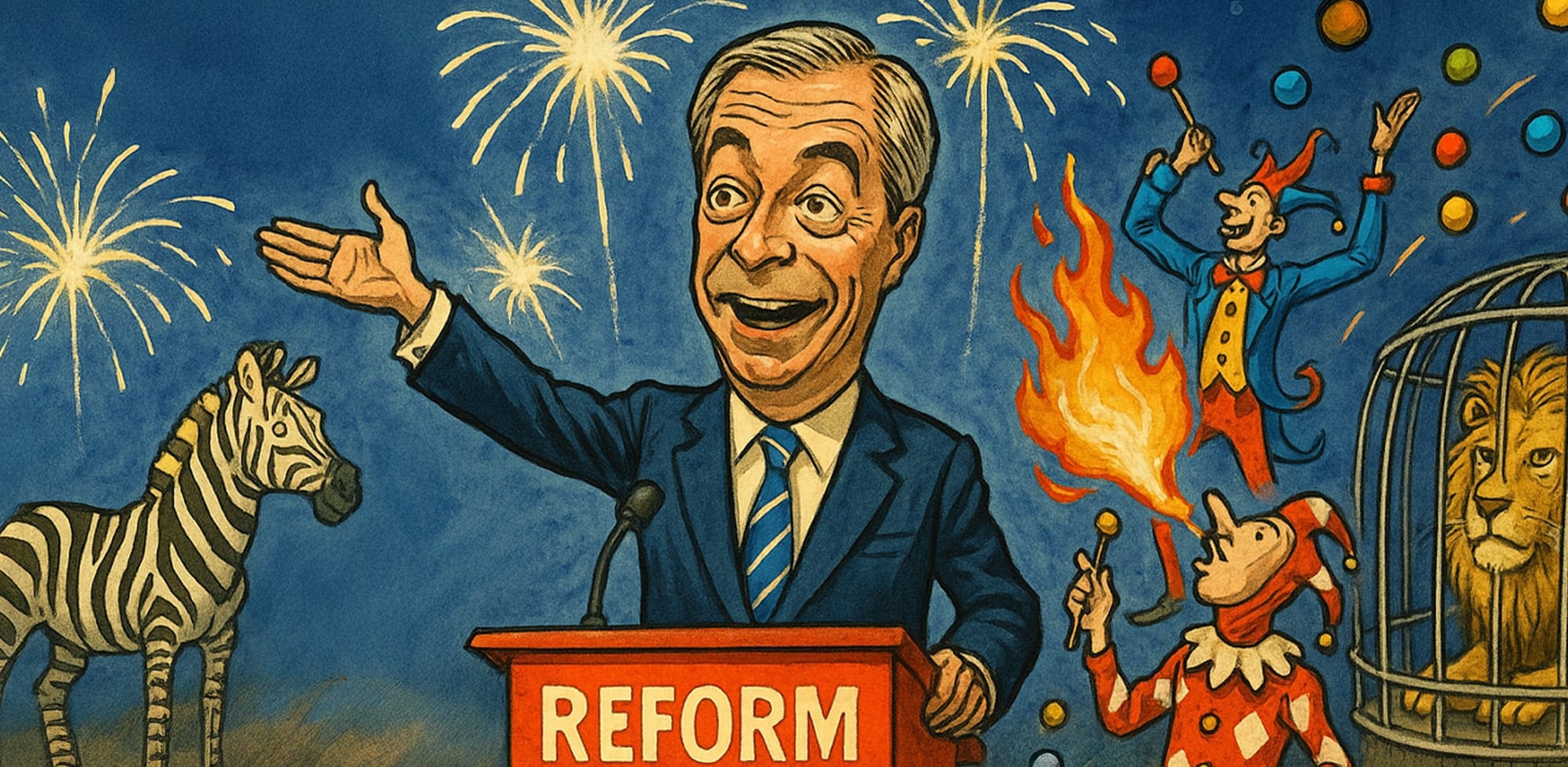 Reform’s circus conference