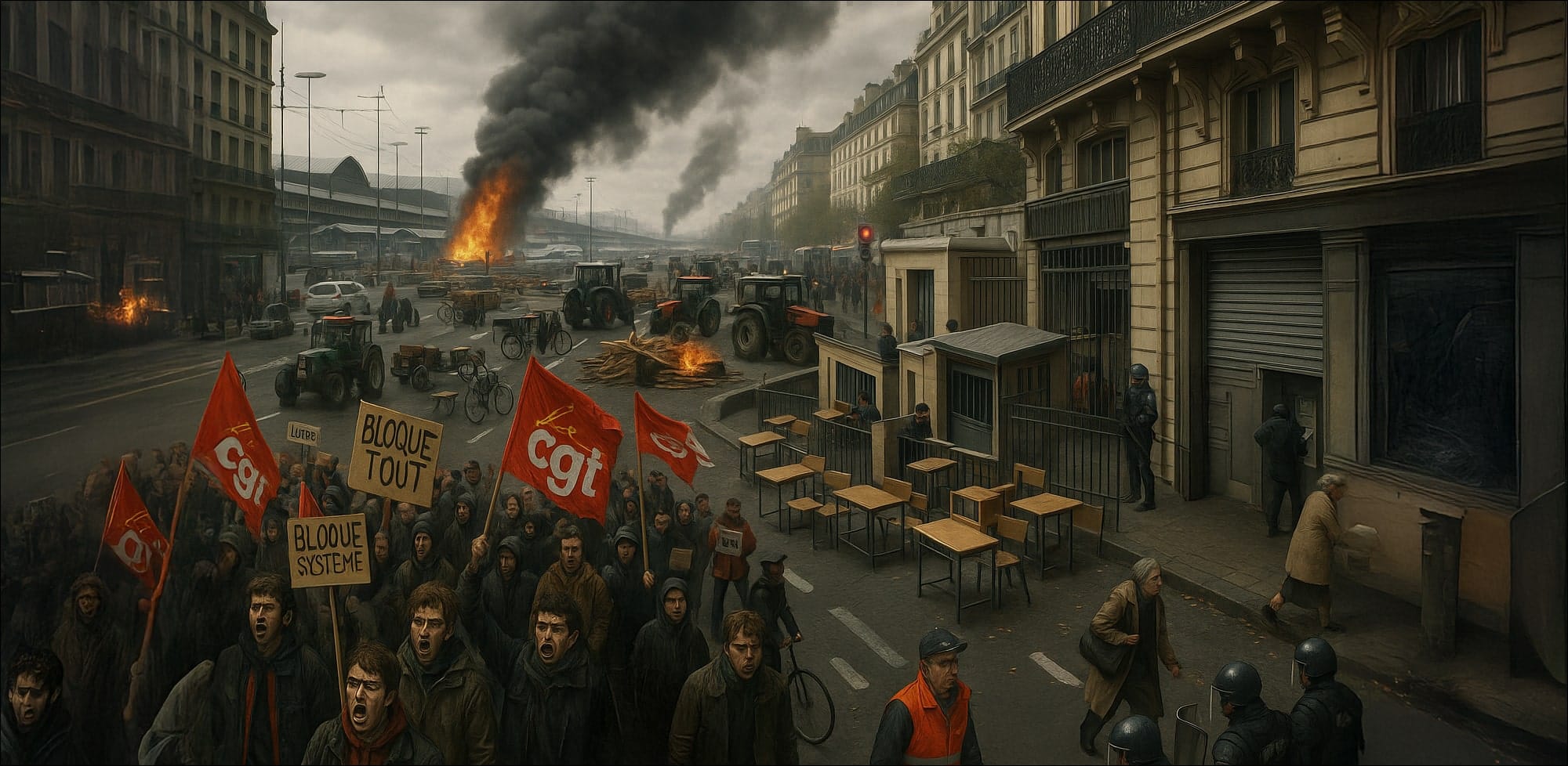 France on edge ahead of planned 10 September shutdown