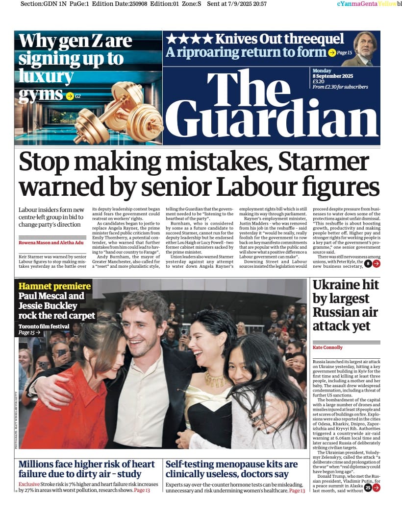 Today’s Papers 📰 8 Sep 2025