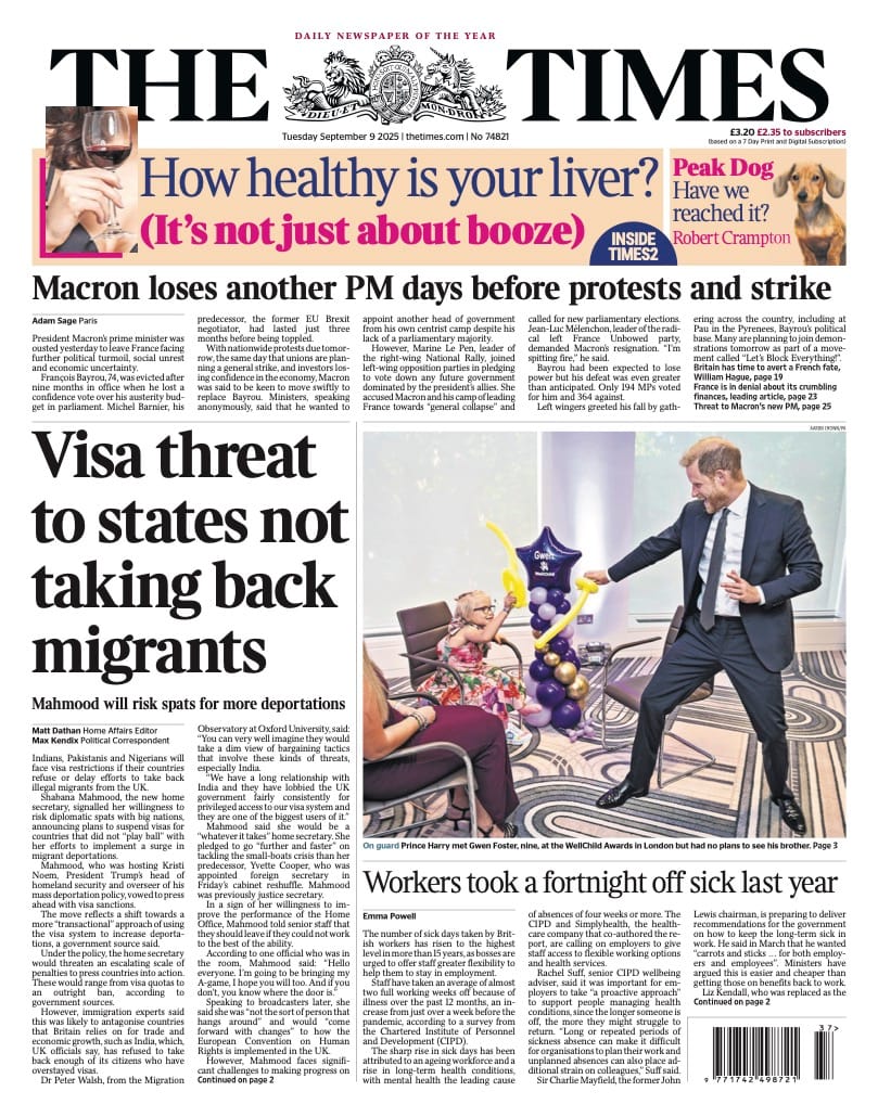 Today’s Papers 📰 9 Sep 2025
