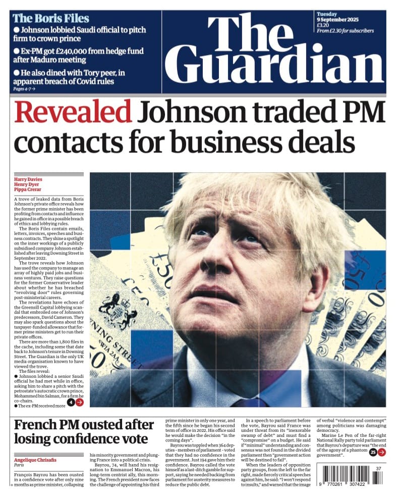 Today’s Papers 📰 9 Sep 2025