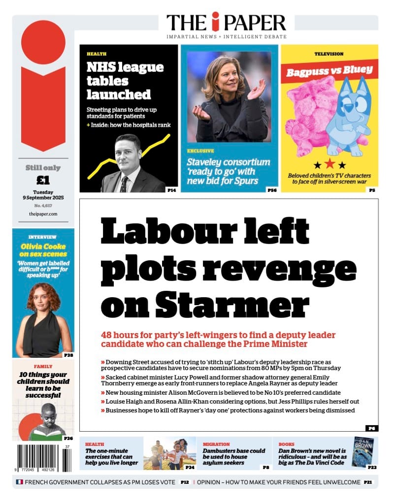 Today’s Papers 📰 9 Sep 2025