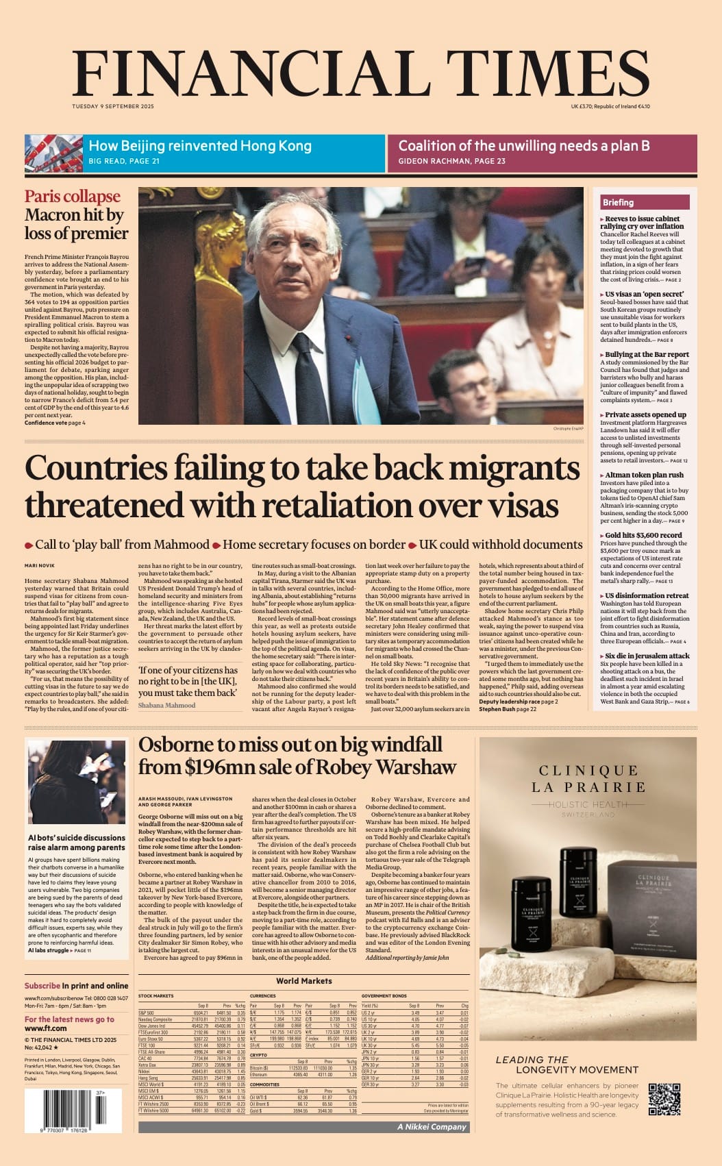Today’s Papers 📰 9 Sep 2025