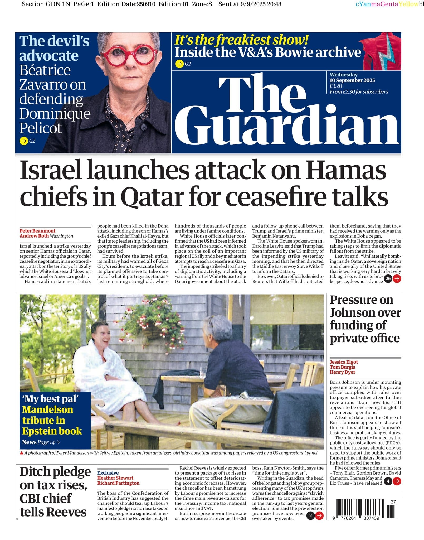 Today’s Papers 📰 10 Sep 2025