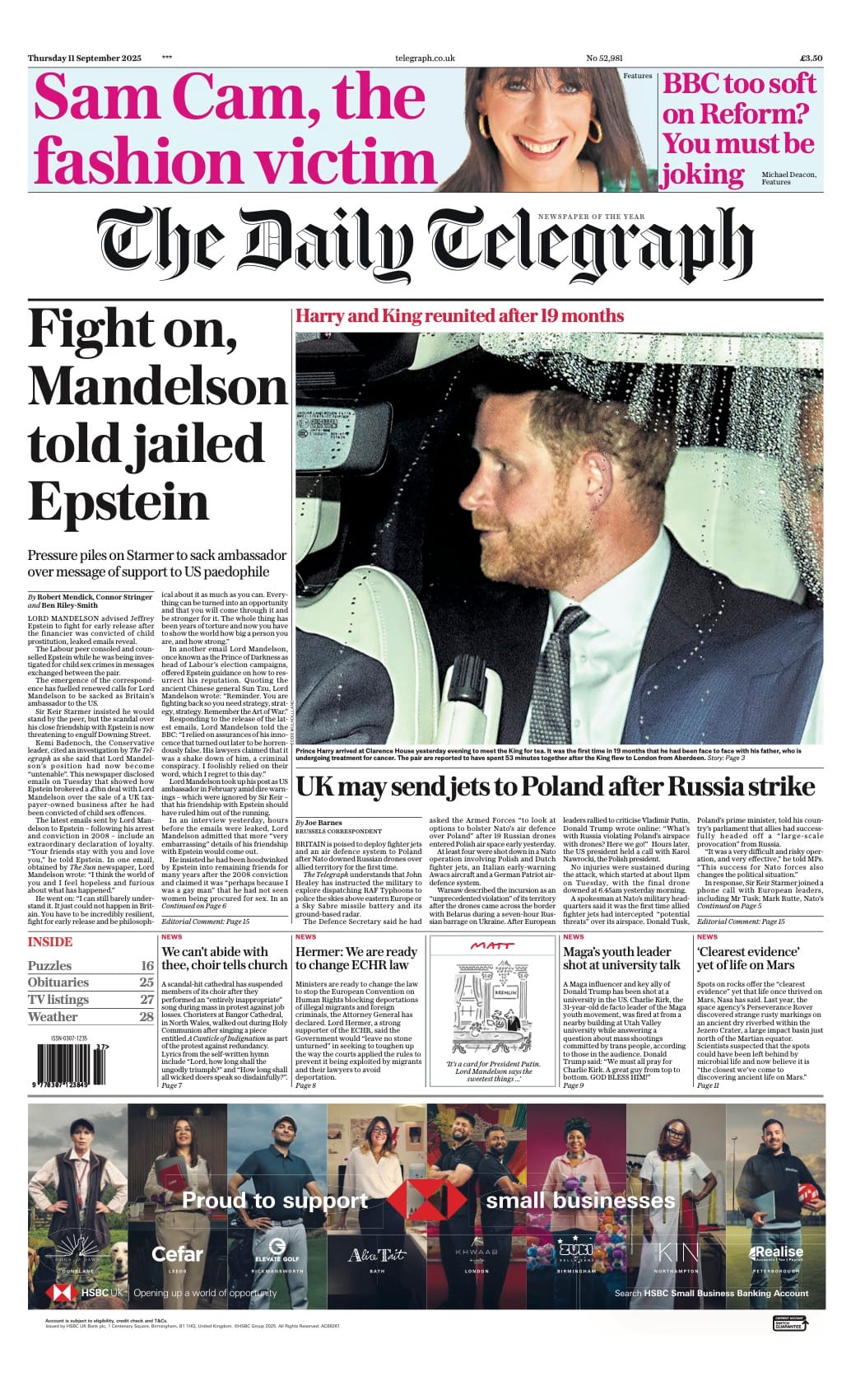 Today’s Papers 📰 11 Sep 2025