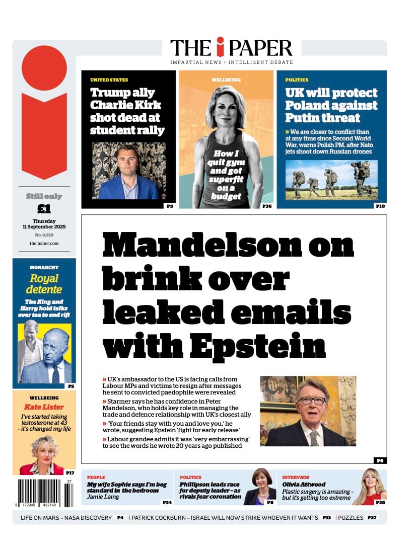 Today’s Papers 📰 11 Sep 2025