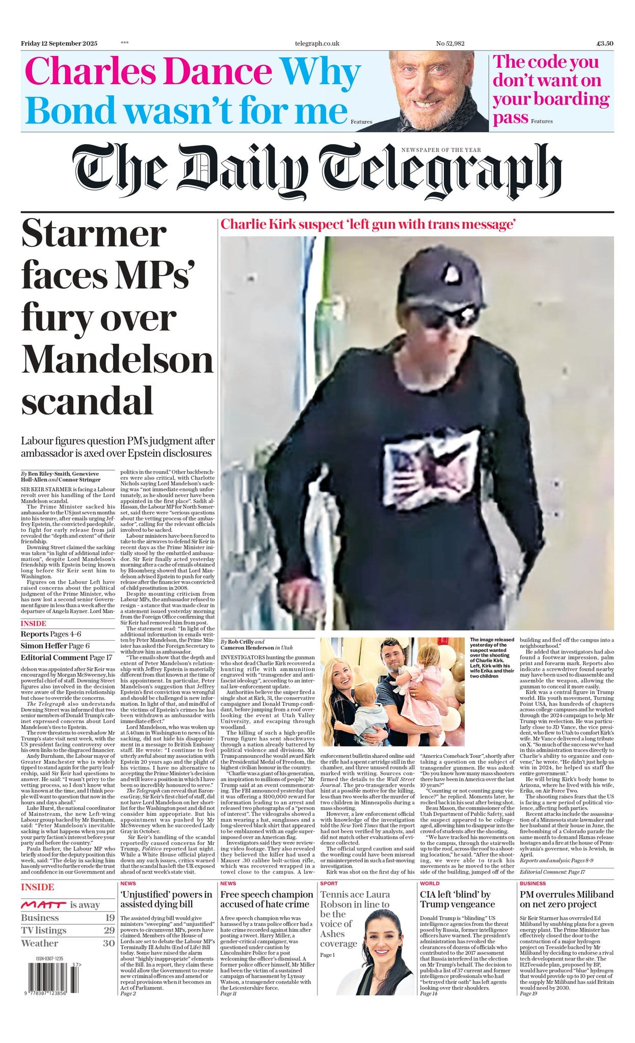 Today’s Papers 📰 12 Sep 2025