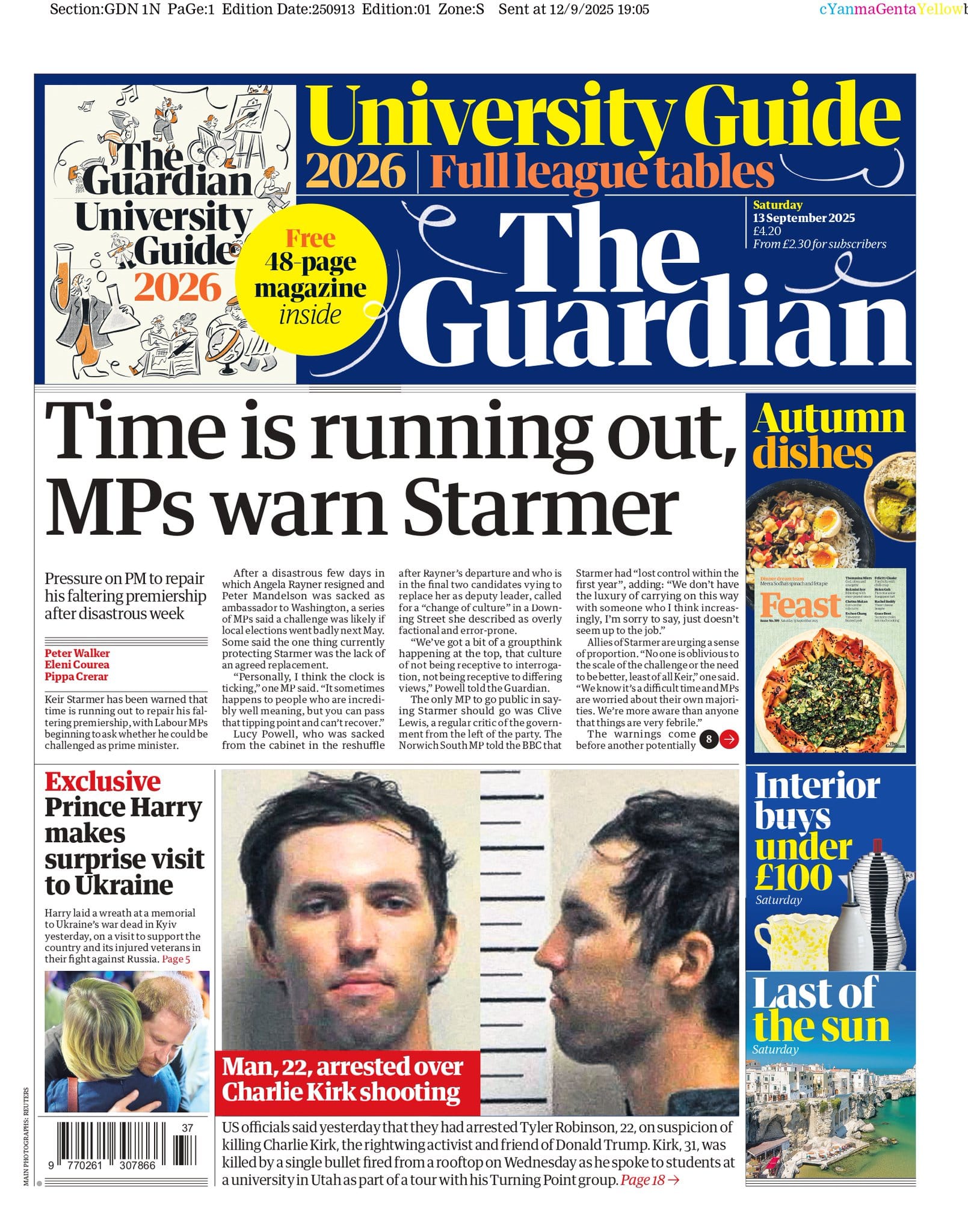 Today’s Papers 📰 13 Sep 2025