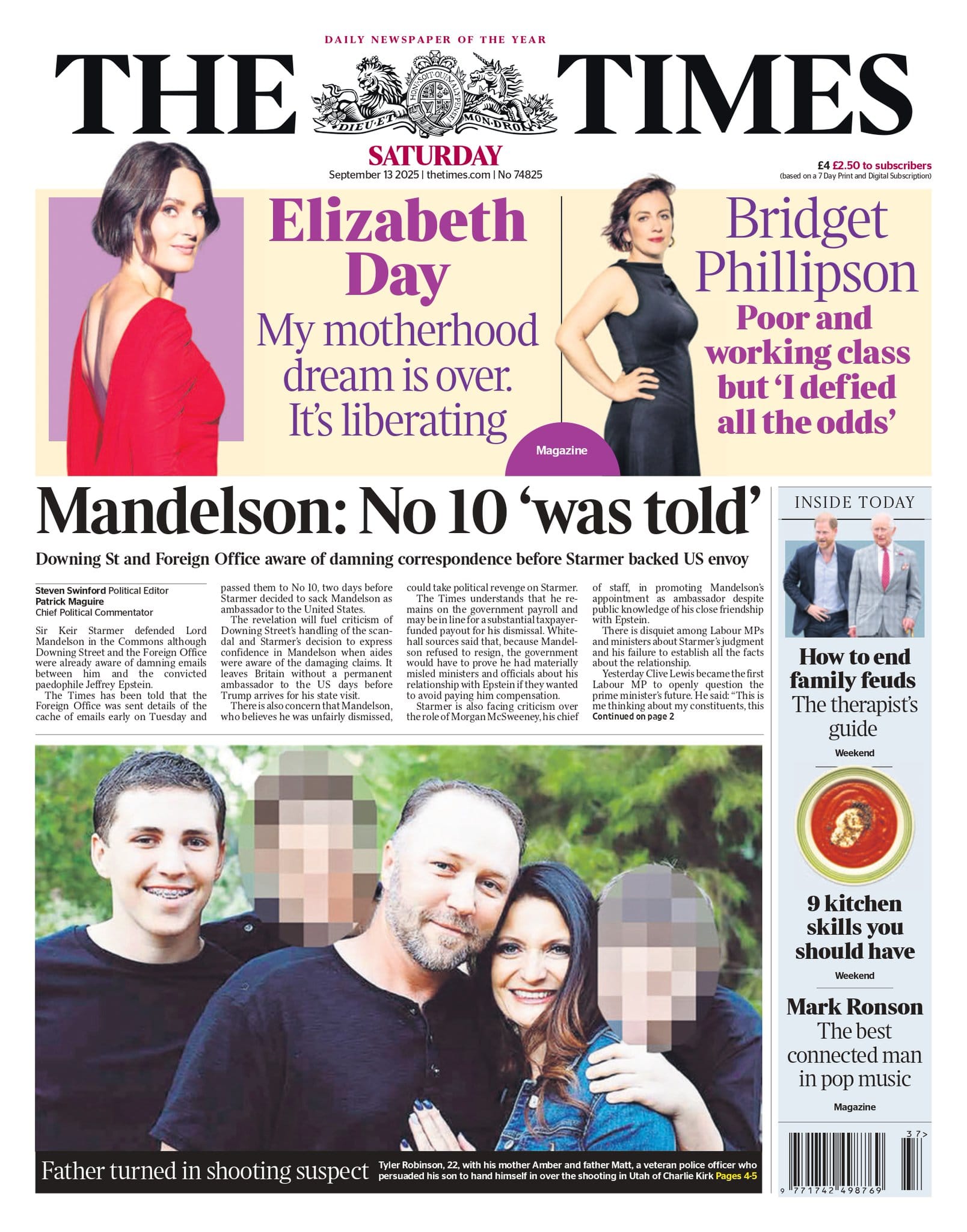 Today’s Papers 📰 13 Sep 2025