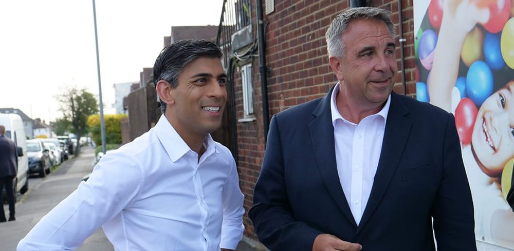 In having nothing to say about Rishi Sunak, new Tory MP Steve Tuckwell said it all post image