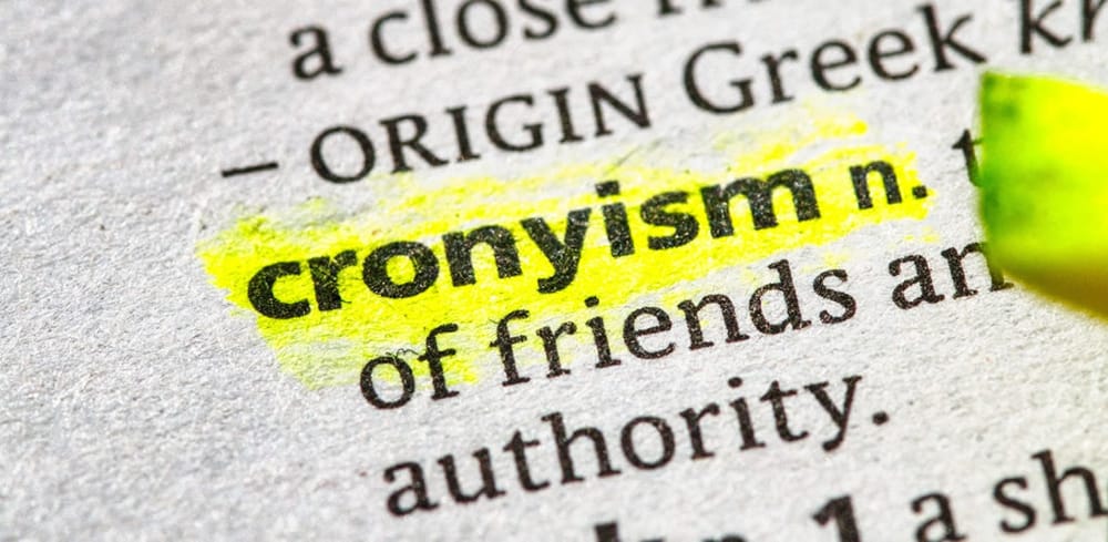 Institutional cronyism is central to Westminster post image