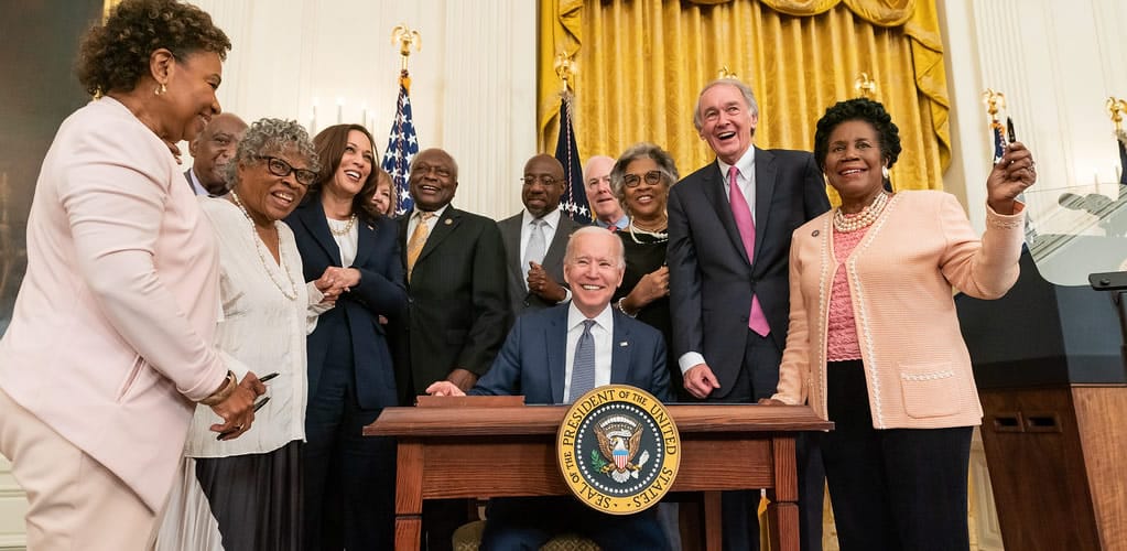 The corrective enlightening power of the Juneteenth holiday.