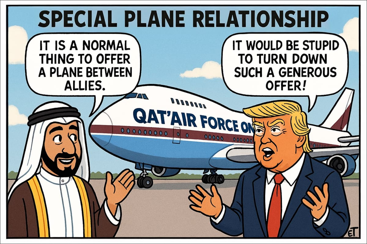 Special plane relationship