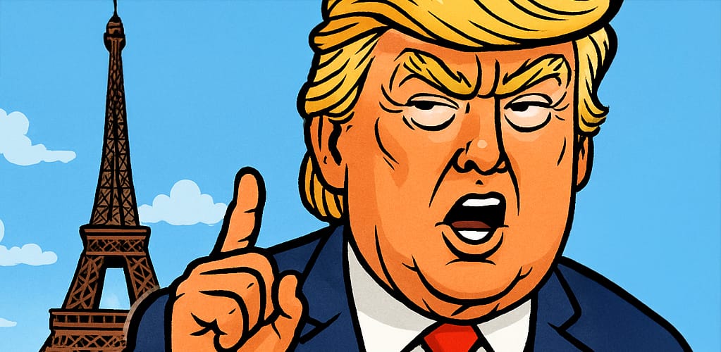 Trump’s historical slip: Eiffel Tower speech never happened