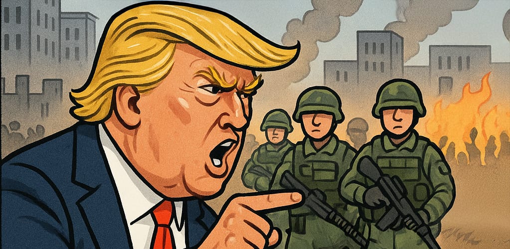 Trump is manufacturing a crisis