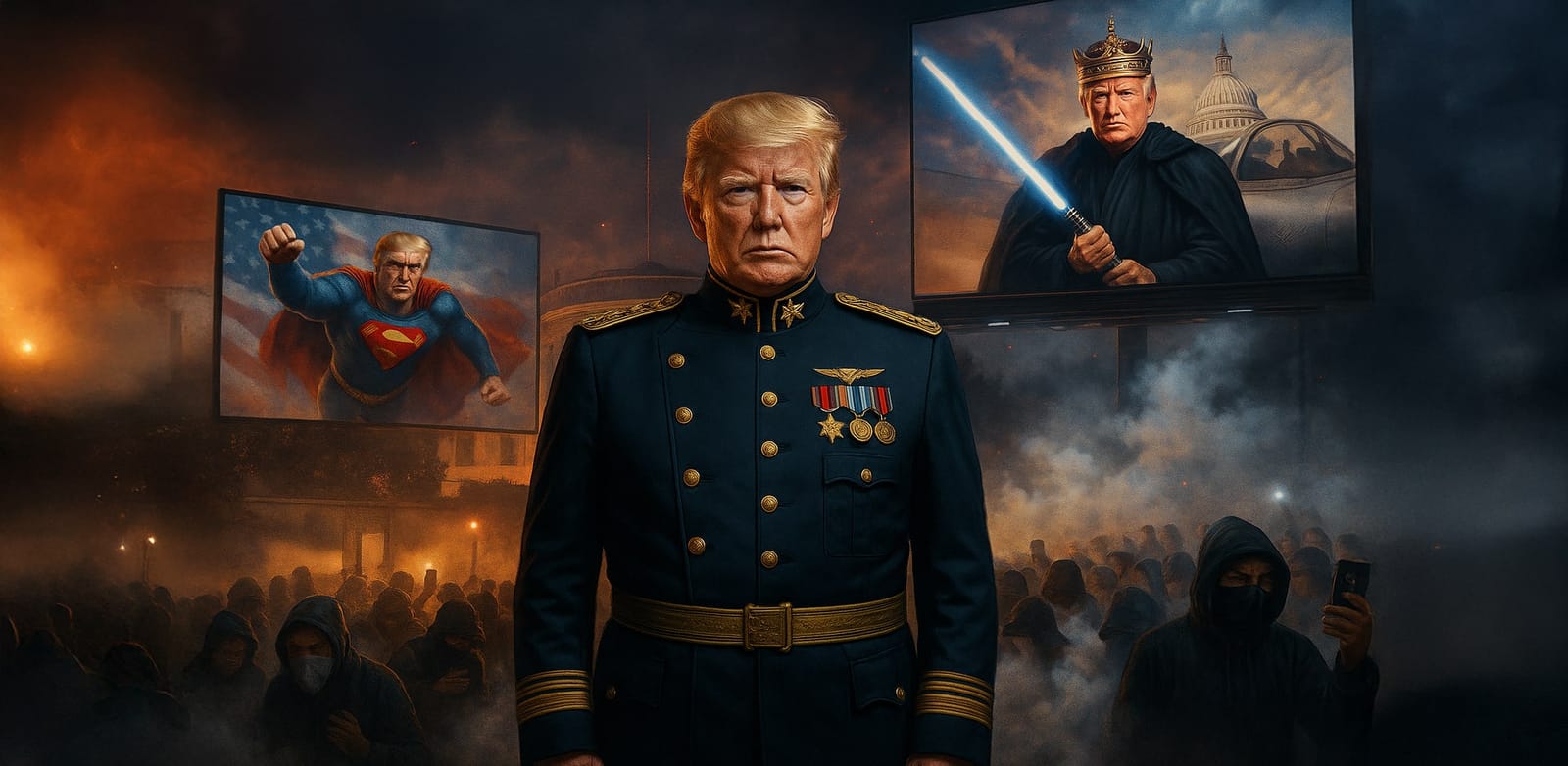 King, pope, Jedi, Superman: Trump’s social media images exclusively target his base and try to blur political reality post image