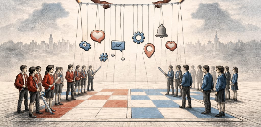 Viral ‘Red vs Blue’ posts test Britain’s resilience against disinformation post image