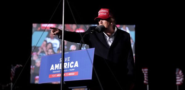 Trump delivers defiant speeches after his recent indictment