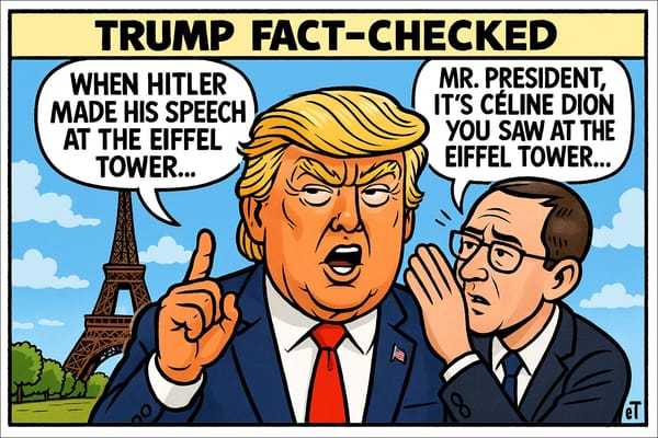 Trump’s historical slip: Eiffel Tower speech never happened