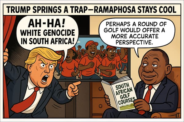 Trump springs a trap – Ramaphosa stays cool