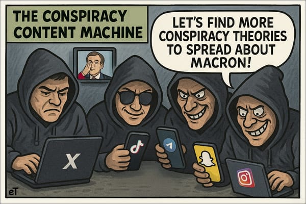 The conspiracy content machine
