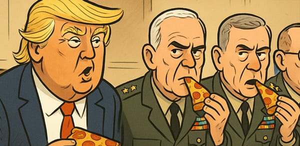 Pizza party at the Pentagon