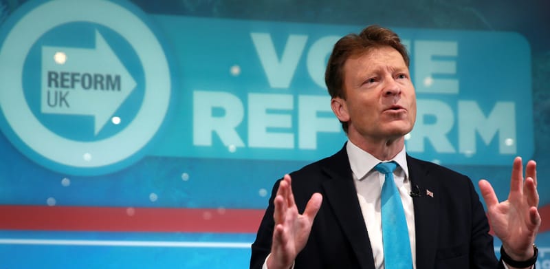 Political earthquake: Reform UK leads Westminster voting intentions post image
