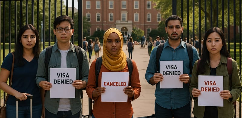 Fewer international students are coming to the US, costing universities and communities that benefit from these visitors post image